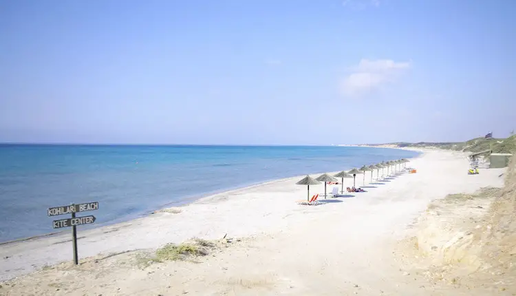 Kohilaria Beach auf der Insel Kos.